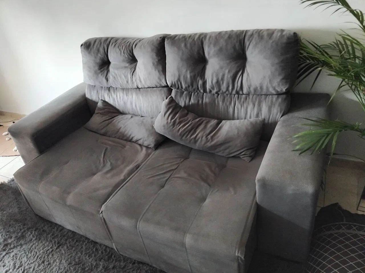 Sofá cinza  - Foto 3