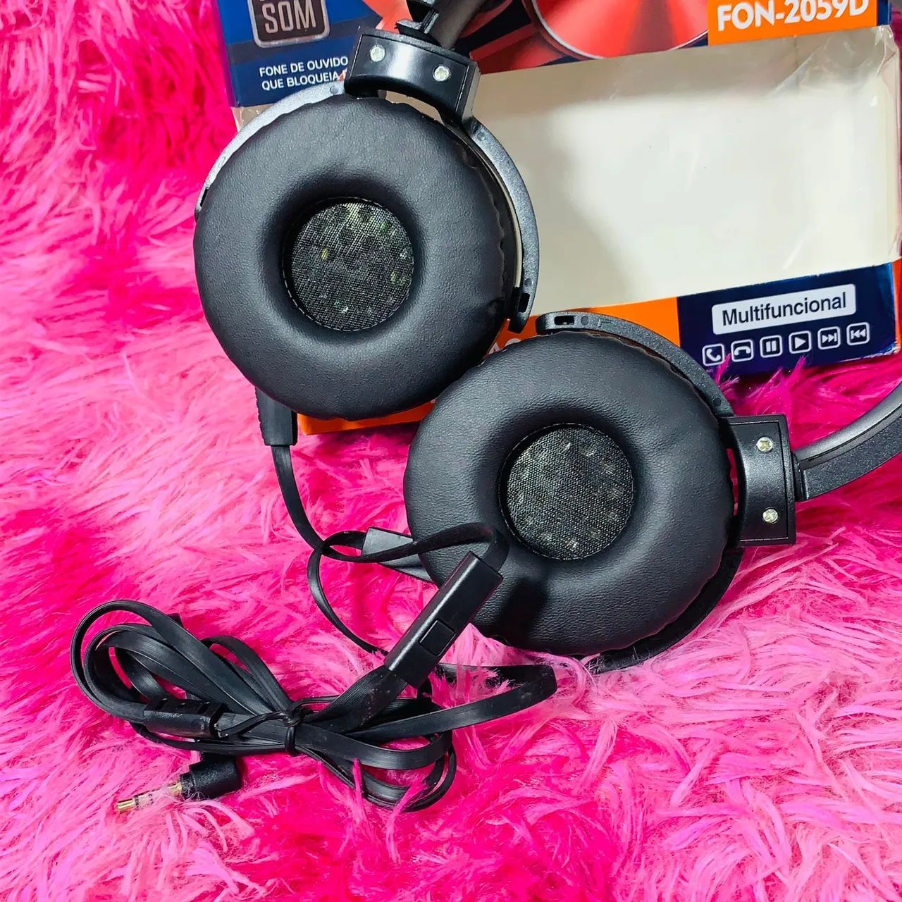 Fone inova com fio FON-2059D - Foto 4