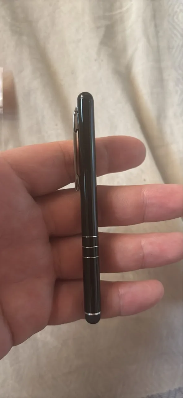 Caneta Stylus Touch Screen Universal - Preta