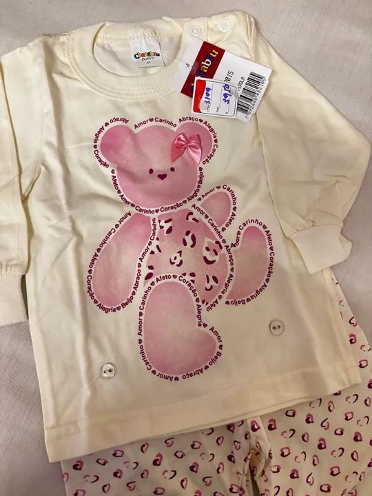 Lote menina - roupas Novas - tamanhos variados  - Foto 6