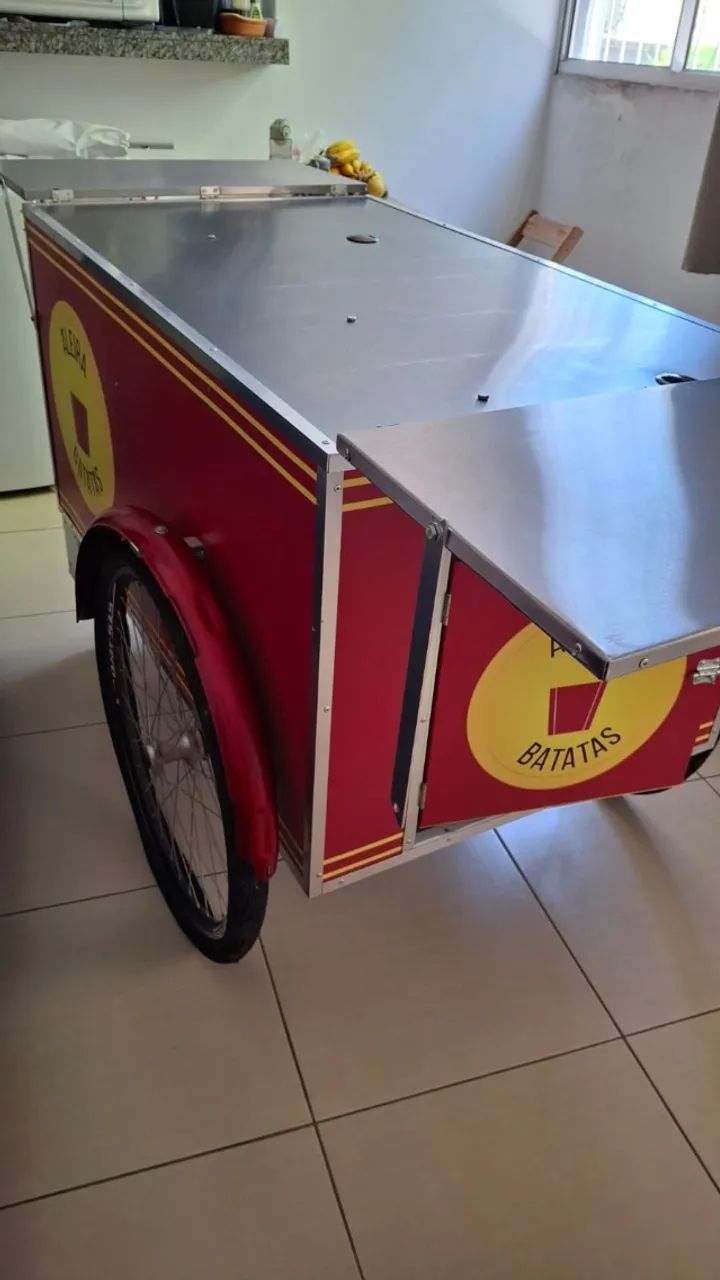 Carrinho para frituras