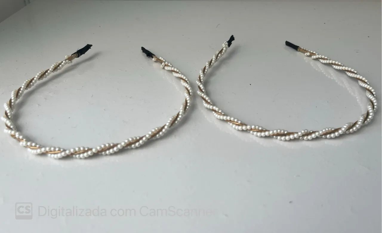 Diademas Tiaras de pérolas para cabelo  - Foto 4