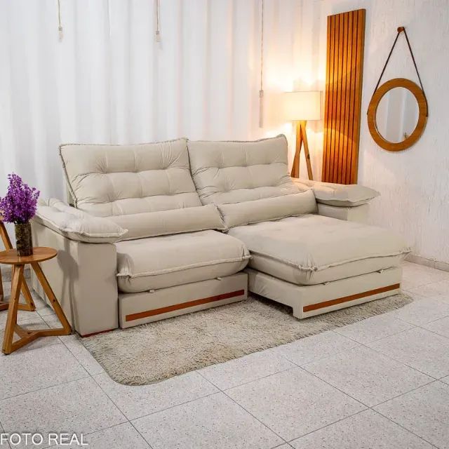 Sofá Retrátil Reclinável  Julles - Foto 3