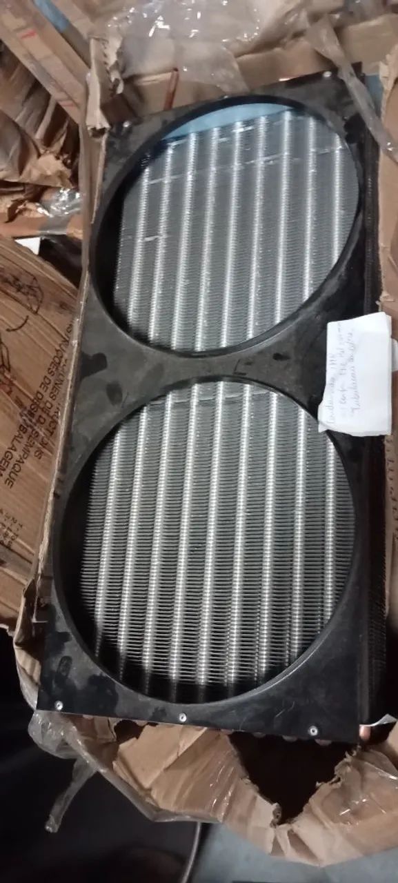 Condensador Duplo para Ar Condicionado Automotivo