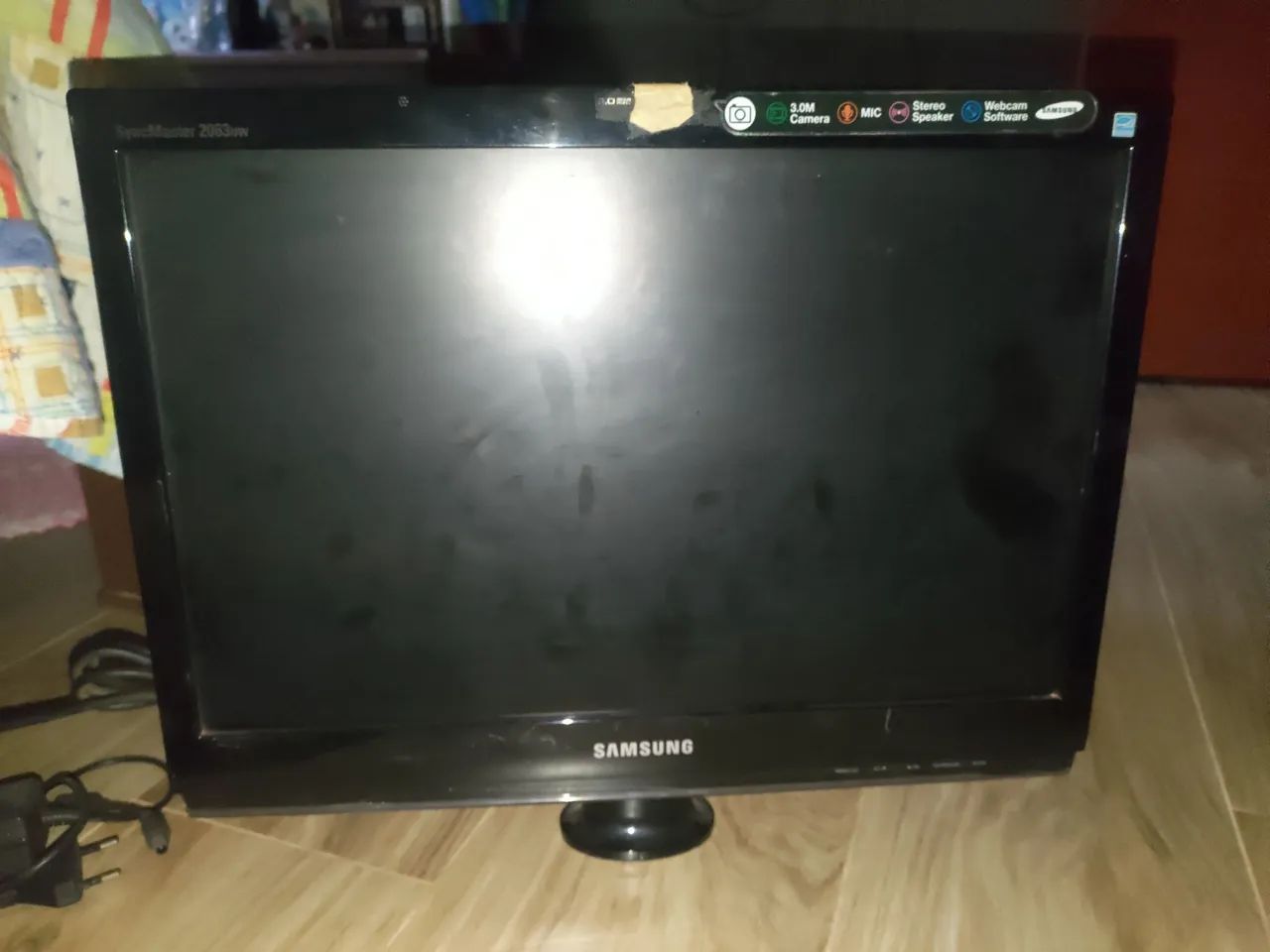 Monitor Samsung defeito retirada de peças 