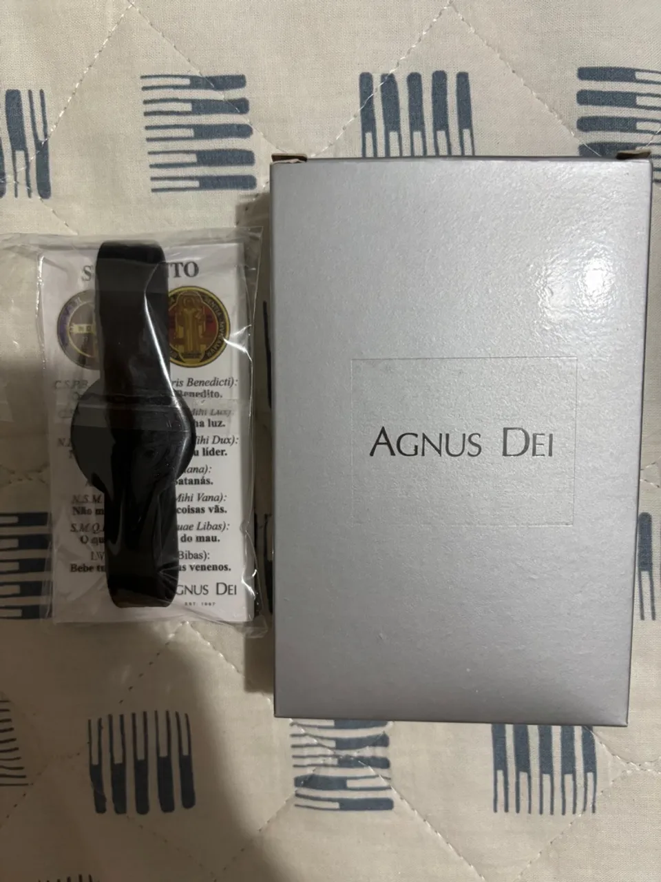 Pulseira de São Bento Agnus Dei - Novo e Original