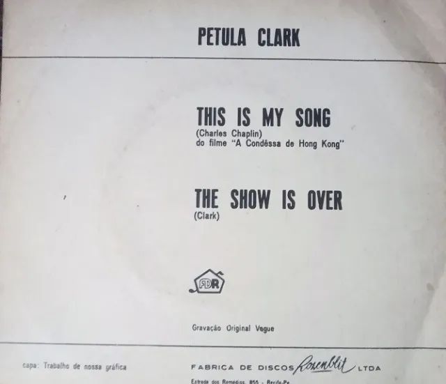 Disco de 1974 da Petula Clark - Raridade  - Foto 2