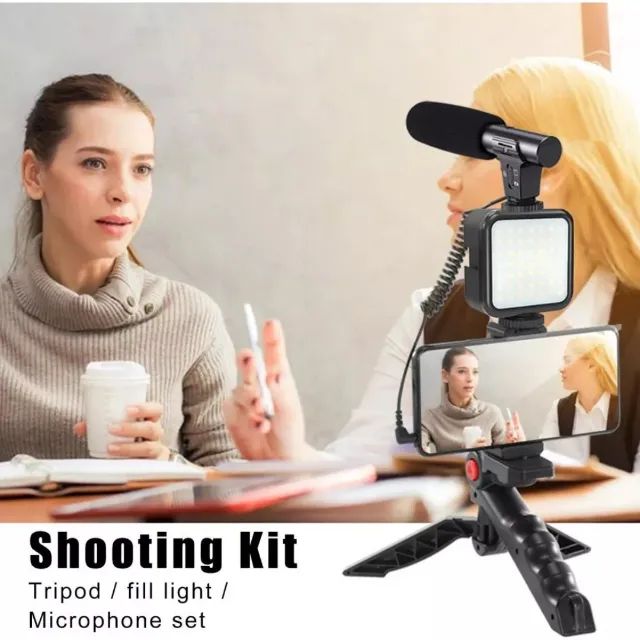  KIT Videomaker Profissional para  TikTok, Instagram, Youtube OBERON - OR-PL04  - Foto 3