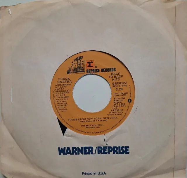 LP Frank Sinatra - Theme from New York - Reprise Records - Compacto - Importado - Foto 2