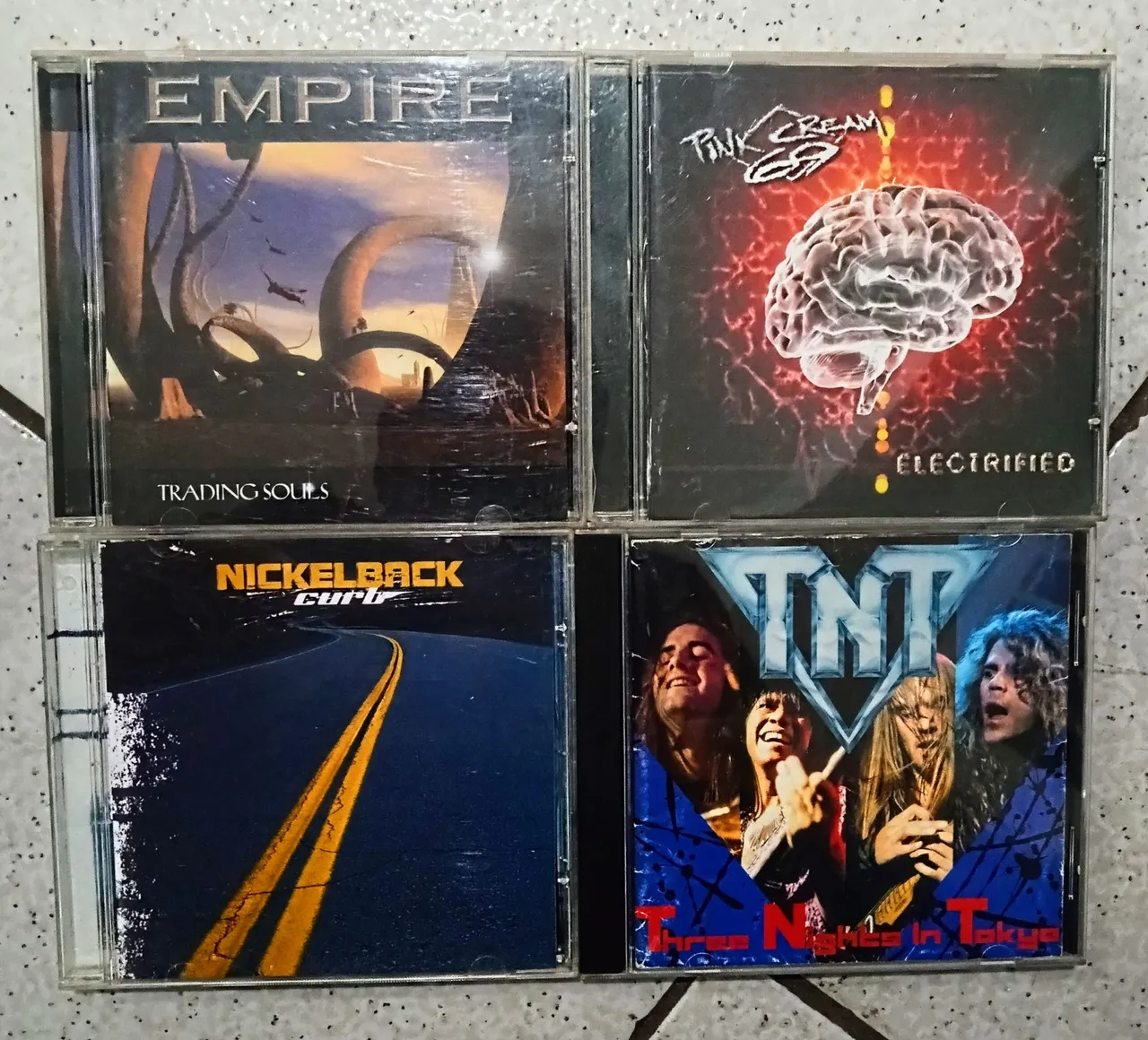 CDs De Rock Nacionais E Importados Valores Na Descrição