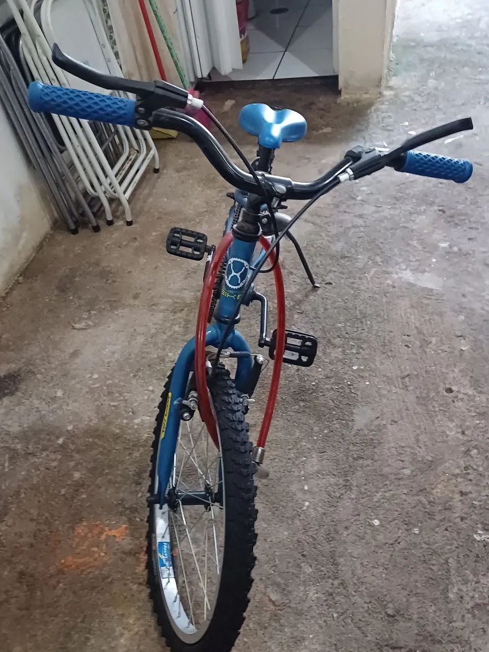 Bicicleta Infantil Azul - Perfeita para diversão! - Foto 6