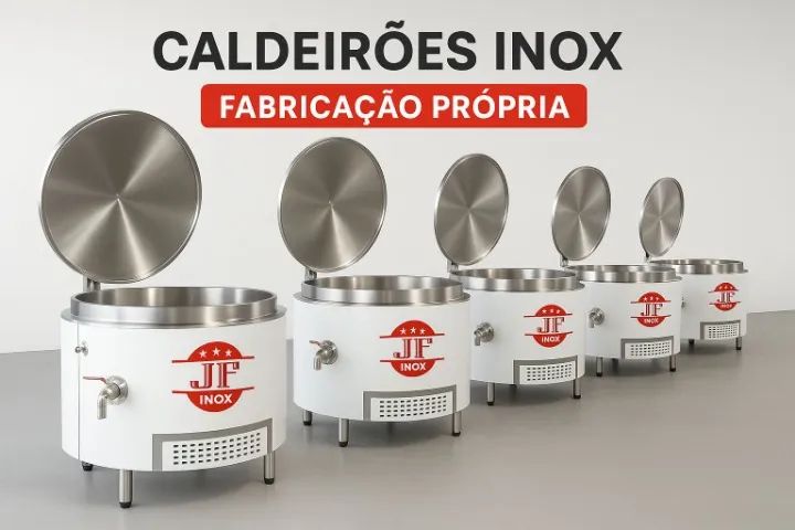 Panela Industrial em Aço Inox