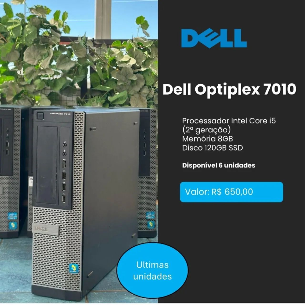 Dell Optiplex 7010 - Intel Core i5