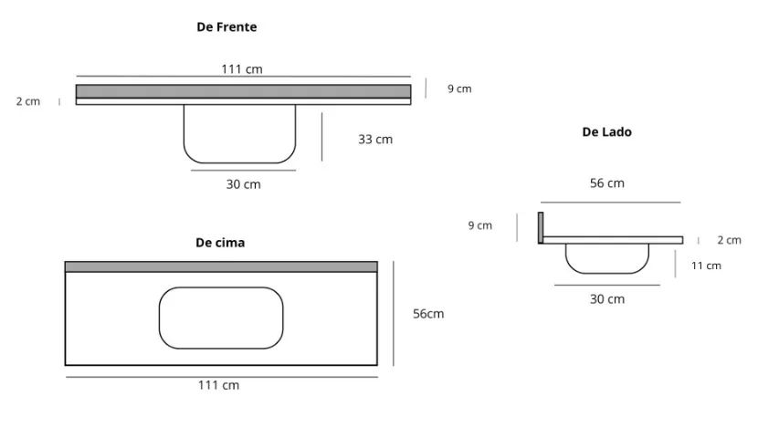 Cuba para pia de alumínio - Foto 5