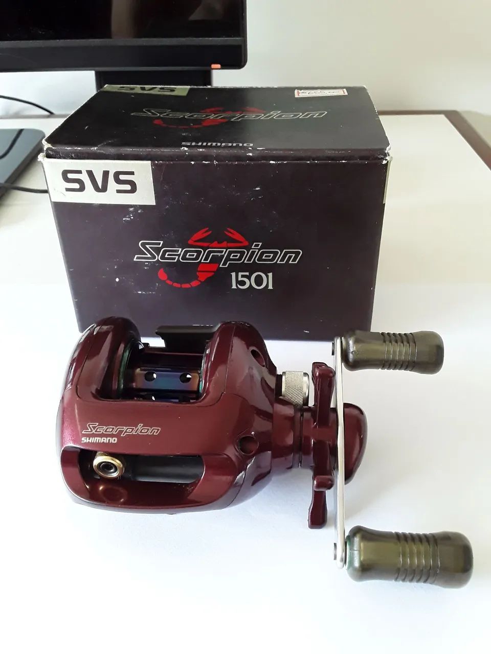 Carretilha Shimano Scorpion 1501 SVS - Foto 2