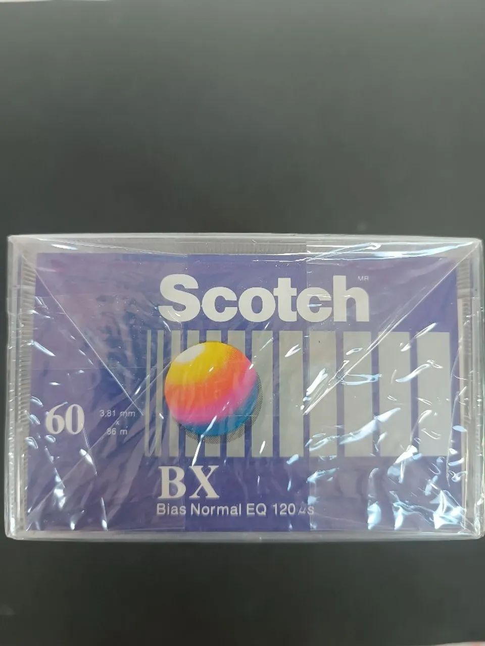 Fita k7 cassete scotch bx-60 min pac/ 10 unidades lacradas - CDs