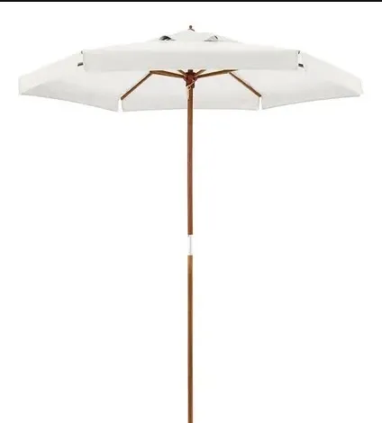 Ombrelone branco 2m +base