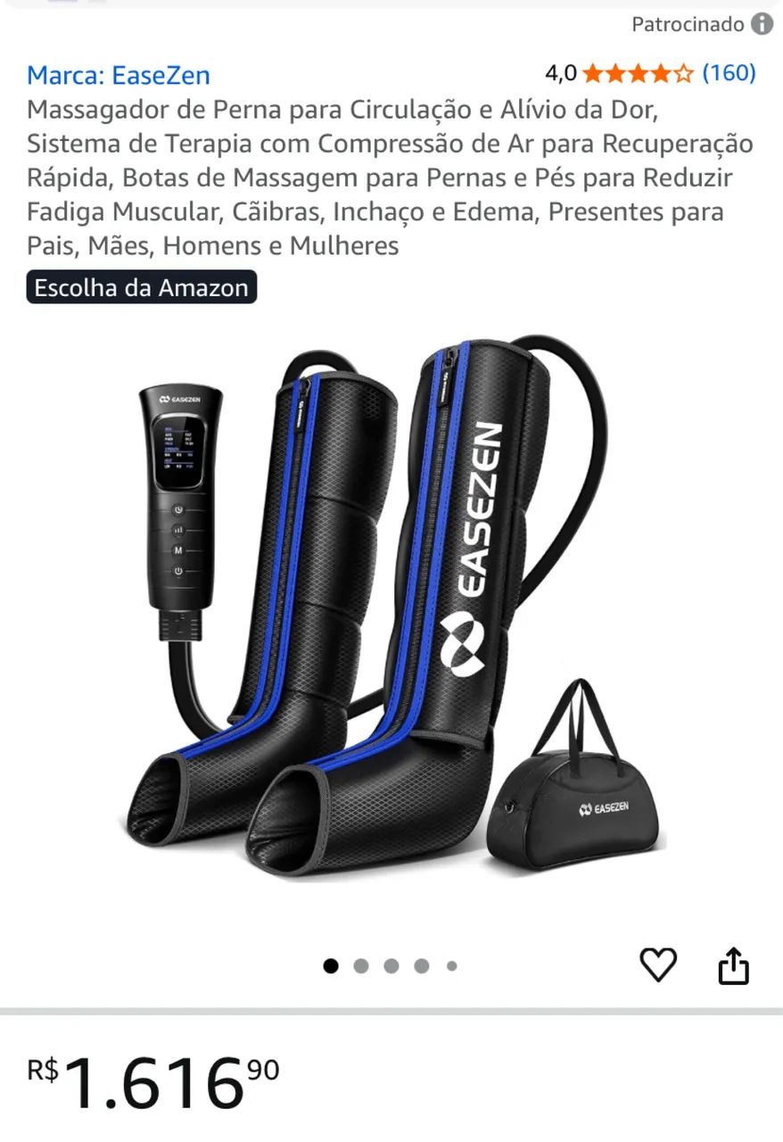 Bota massageadora Fisioterapia para melhorar a circulação  - Foto 3