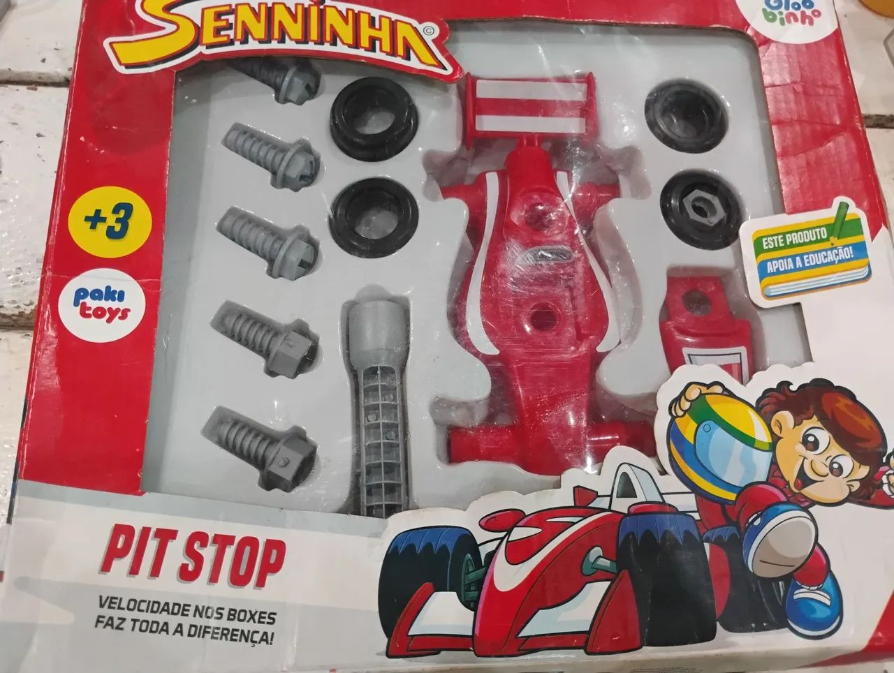 Pit Stop - Brinquedo de Montar - Senna - Foto 5