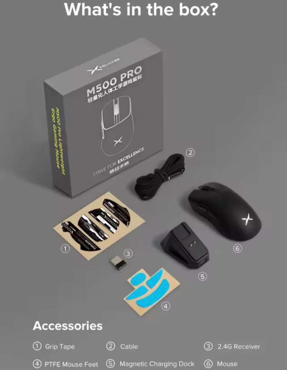 Mouse Gamer Delux M500 Pro(Lacrado) - Foto 3