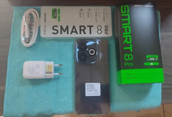 Celular Smartphone Infinix Smart 8 Pro 8gb Ram (4+4g) 256 gb