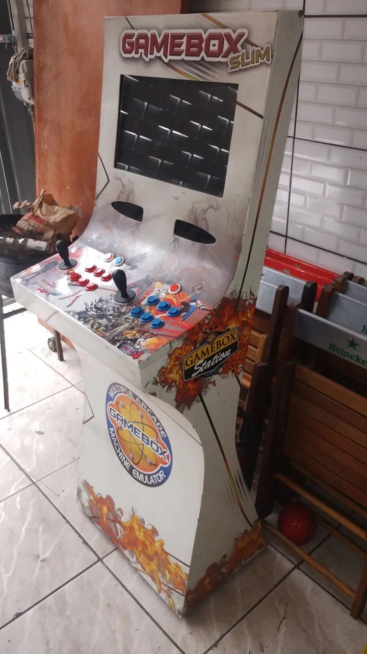 Arcade Gamebox Slim - Múltiplos emuladores! - Foto 3