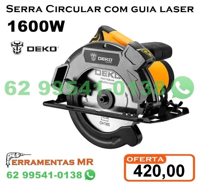 Serra Circular 1600w Nova