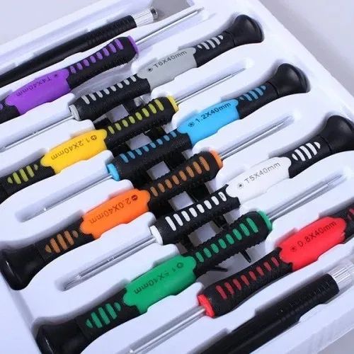 Jogo de Chave de Fenda Para Celular Kit com 16 Peças - Luatek LK-2811 - Foto 4