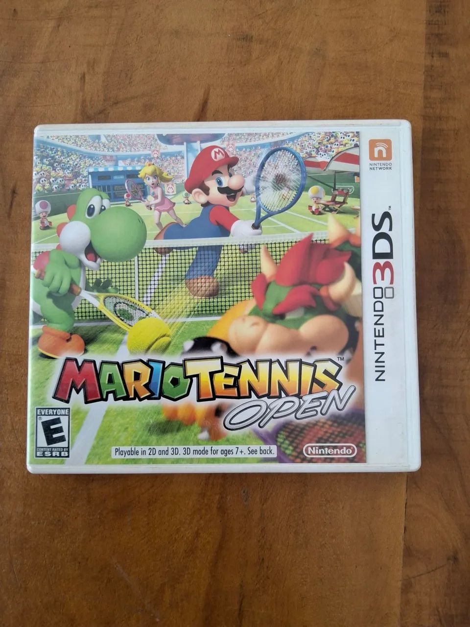 Mário tênis open-source 3ds