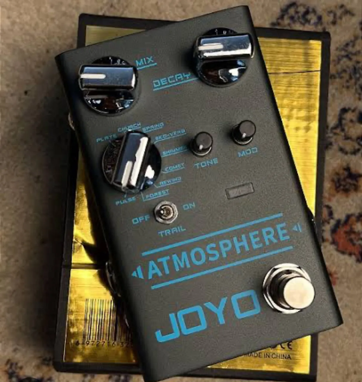 Pedal de guitarra Reverb JOYO Atmosphere