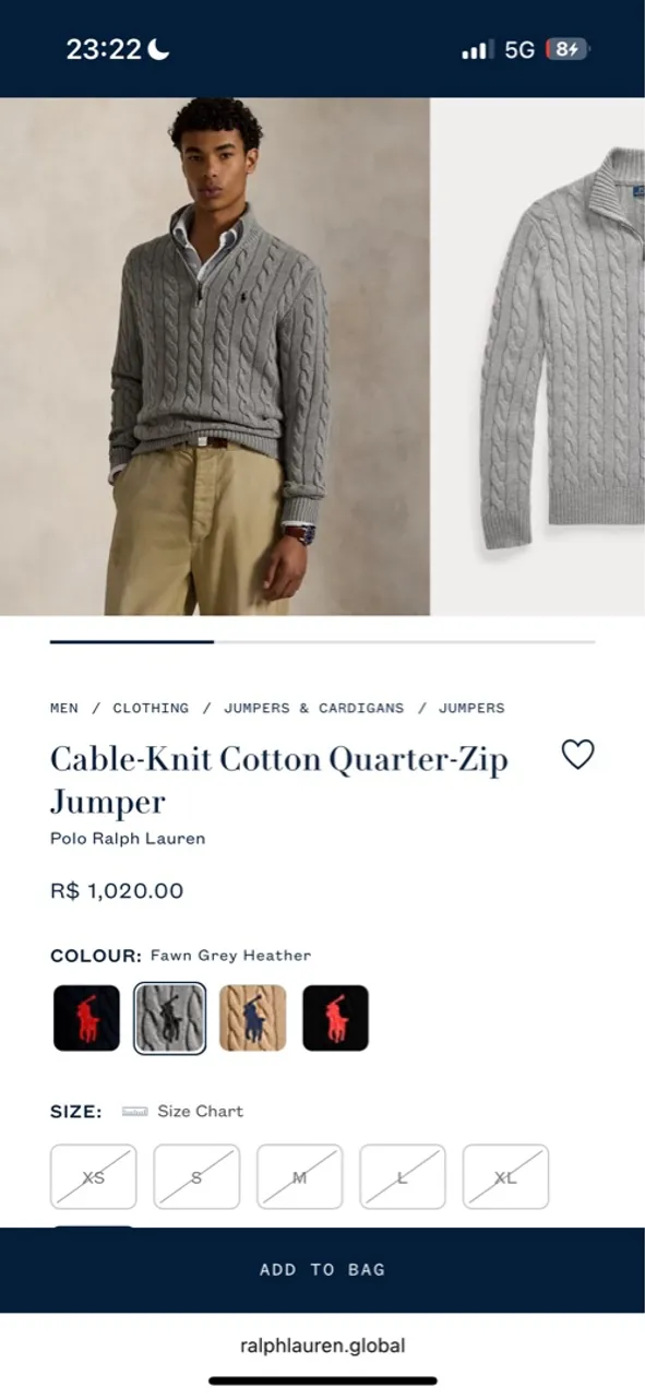Suéter Polo Ralph Lauren