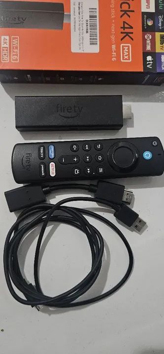 Fire TV Stick 4K Max - Wi-Fi 6 - 4K HDR - Novo - Foto 2