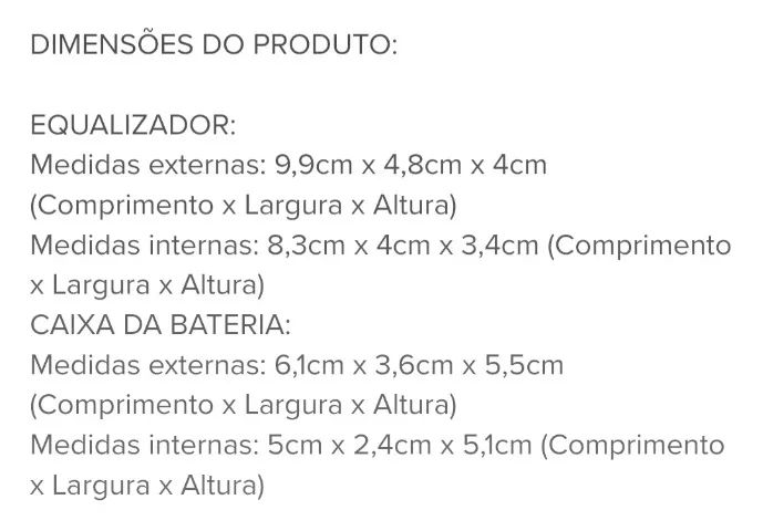 Pré Amplificador para Violão Deval 7545T. - Foto 2