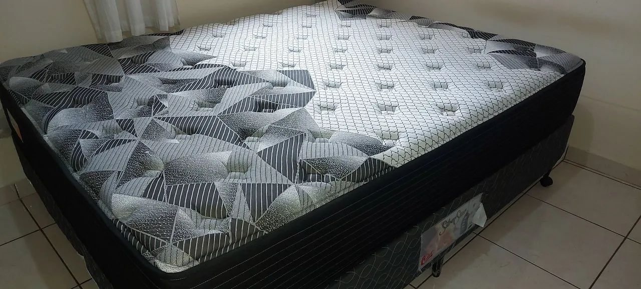 COLCHÃO QUEEN ECOFLEX <br>2. Colchão Queen Ecoflex Forza - Perfeito Estado, Pouco Uso! - Foto 4