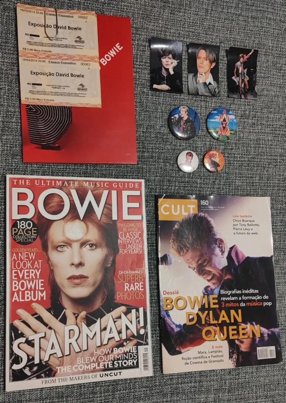 COLEÇÃO DAVID BOWIE CDS E DVDS (IMPERDÍVEL) - Foto 3