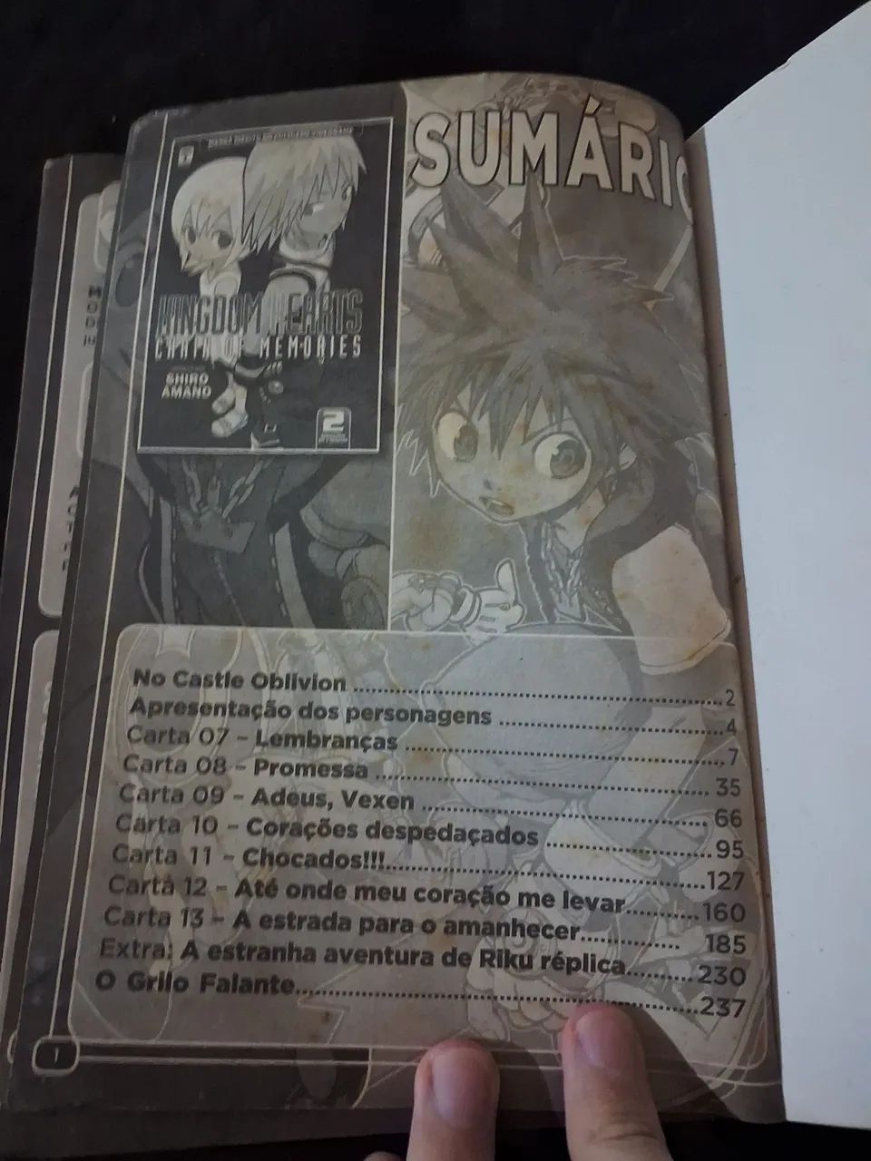 Mangá Kingdom Hearts Chain of Memories Volume 2 - Foto 5