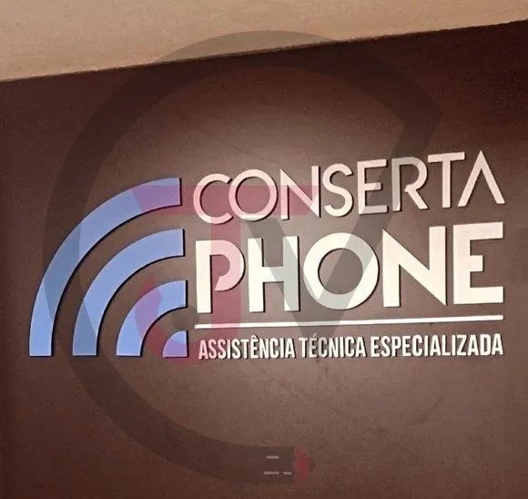  Sua Logo 3d 80x40 Em Mdf 6mm Logomarca Personalizada