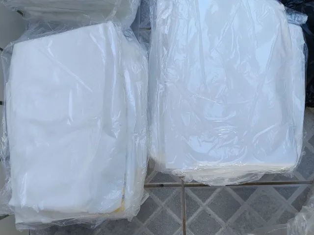 63 aventais descartáveis manga longa  - Foto 2