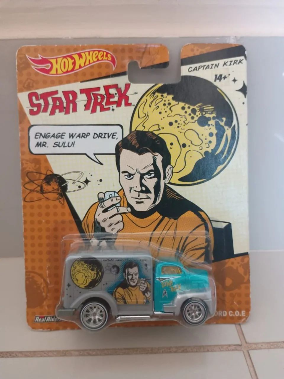 Miniatura ford coe star trek hot wheels premium