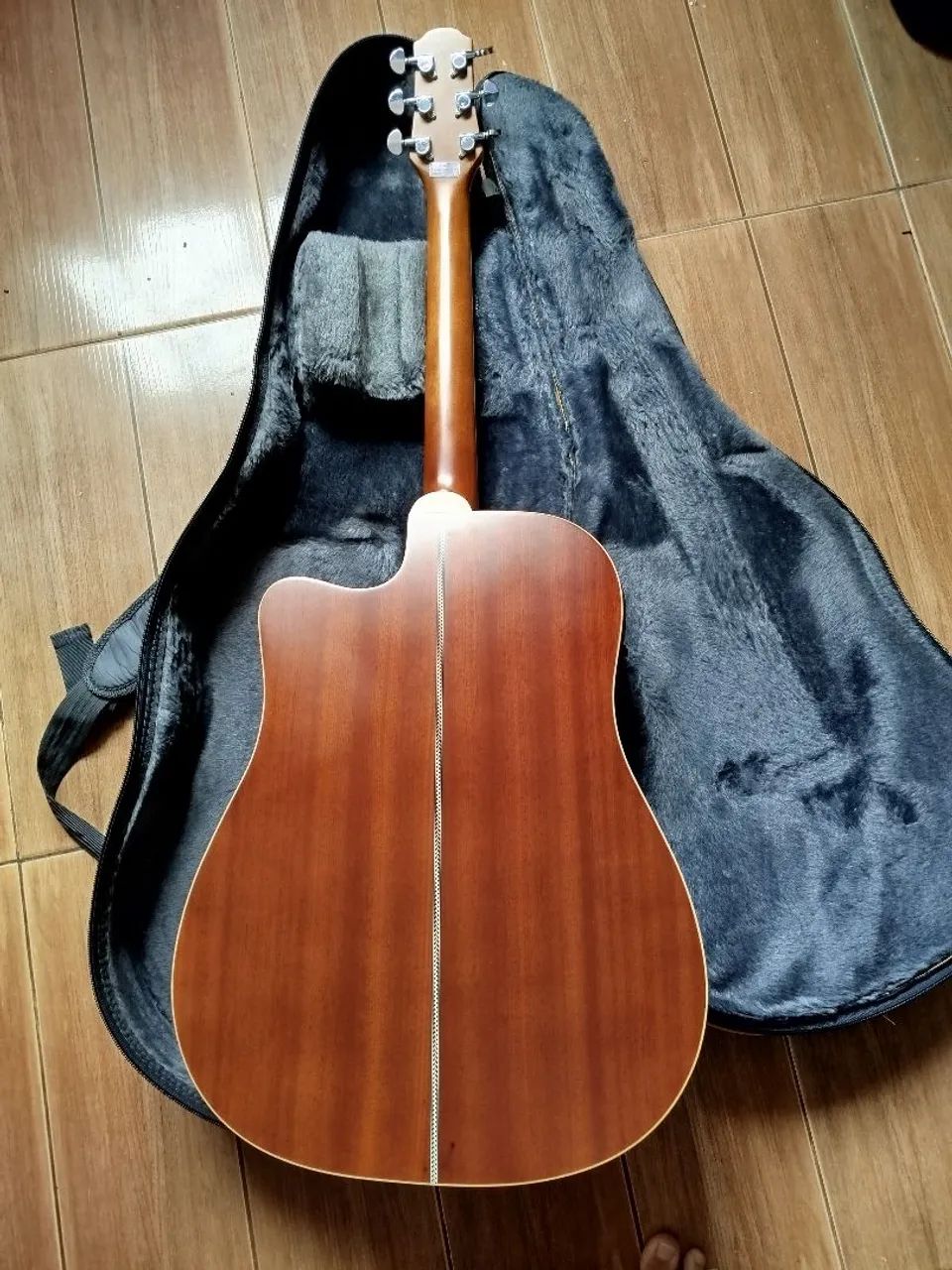 Violão Folk Stringberg SD20C + Bag e Capo - Foto 4