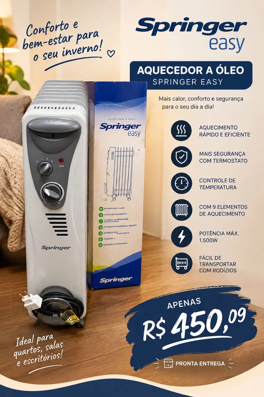 Aquecedor Easy Springer 