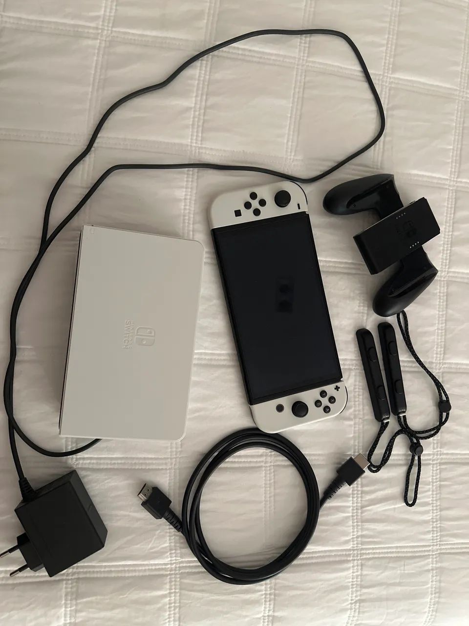 Nintendo switch OLED Joy-con branco 