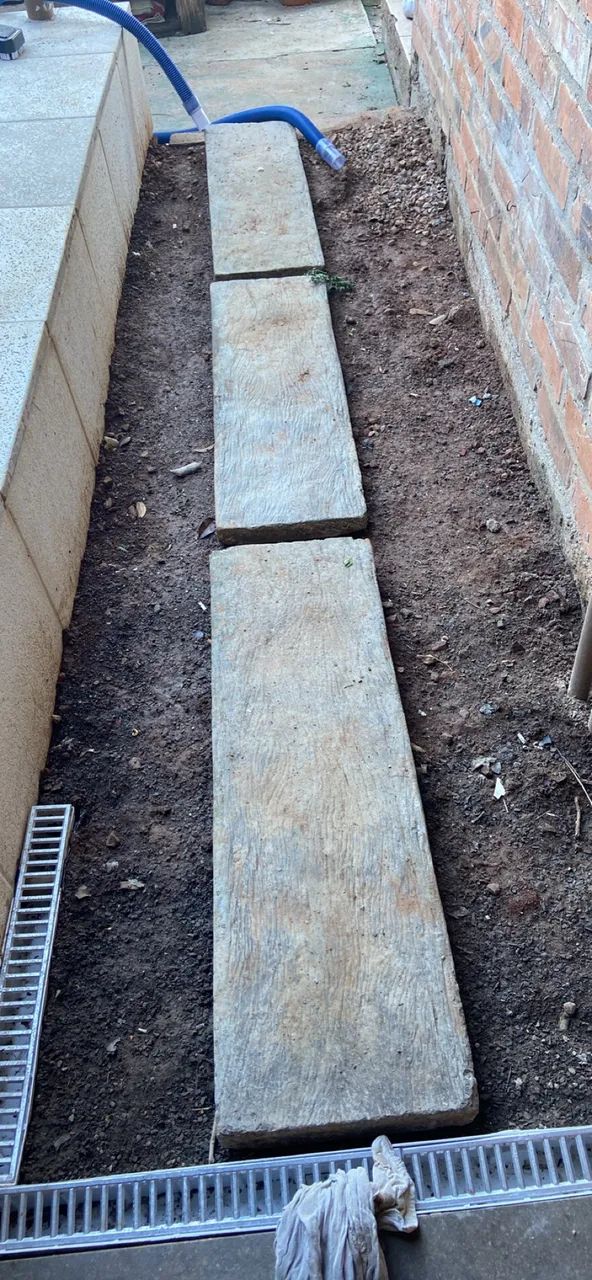 Pisante de concreto - 7 peças  - Foto 2