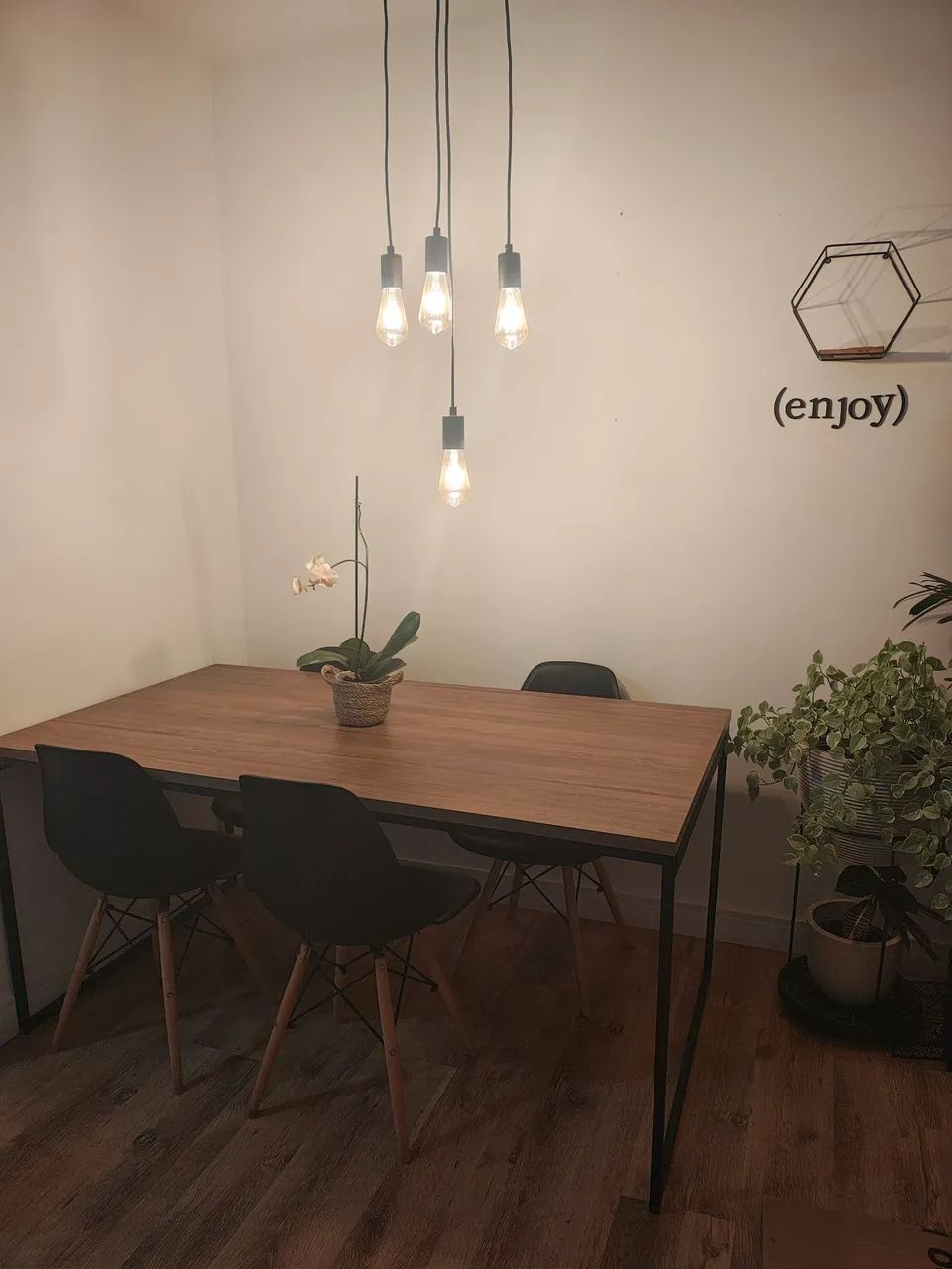 Mesa De Jantar Estilo Industrial, retangular - Foto 4