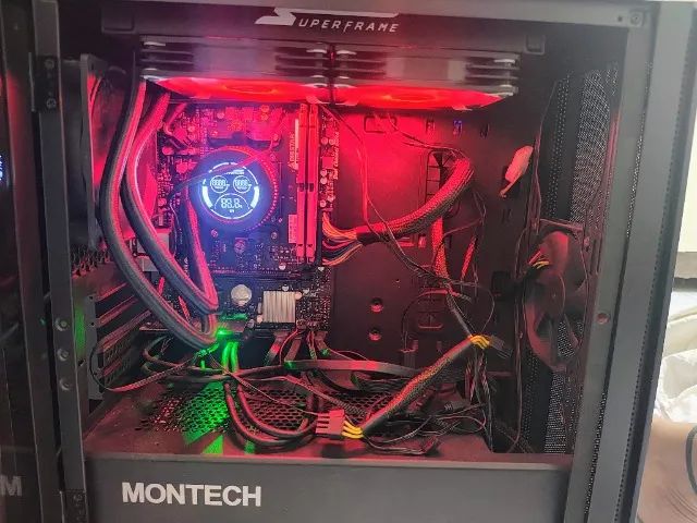 Computador Completo (gabinete, monitor e acessórios)