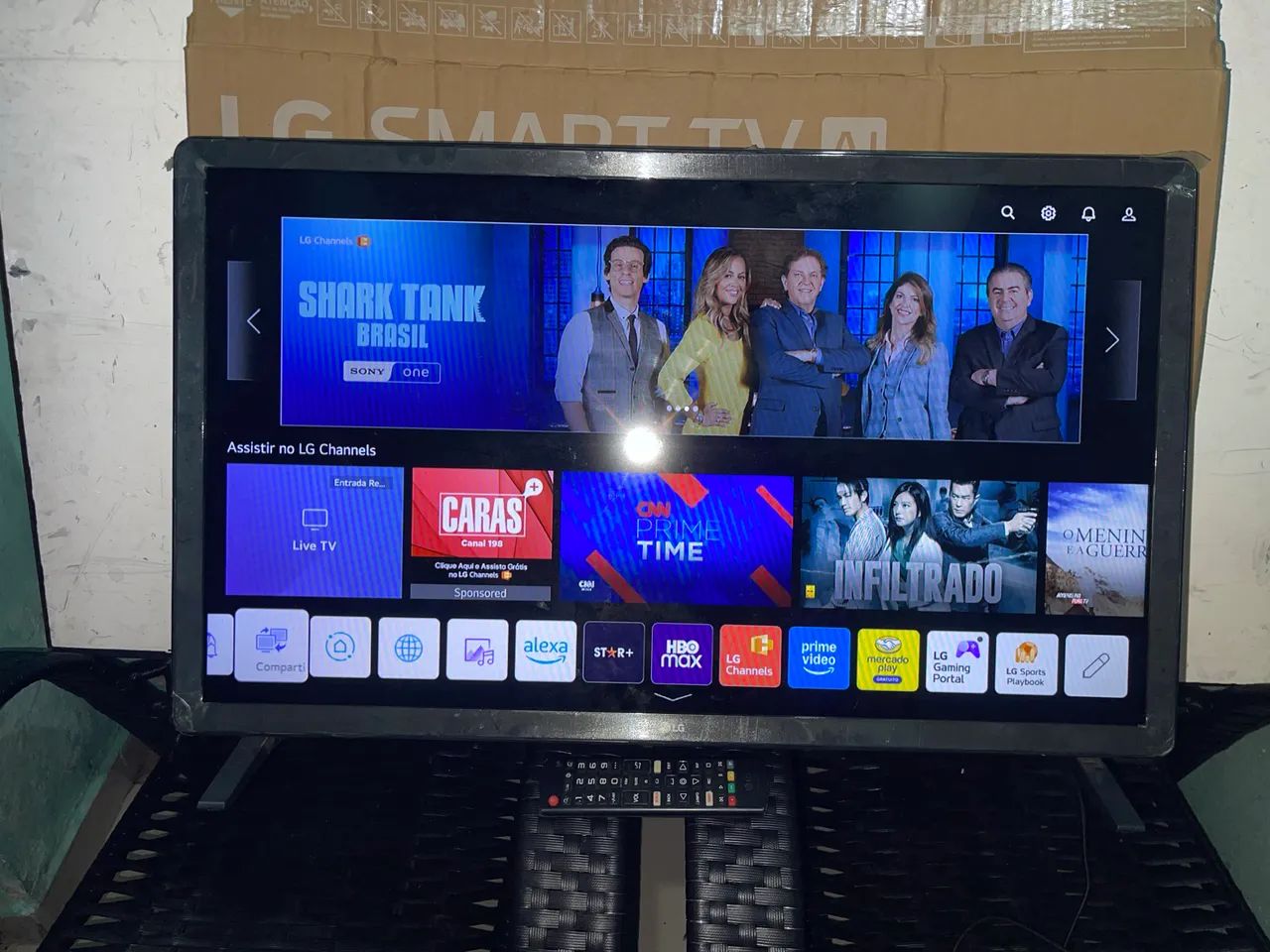 Linda TV LG top de linha com Bluetooth 32 polegadas