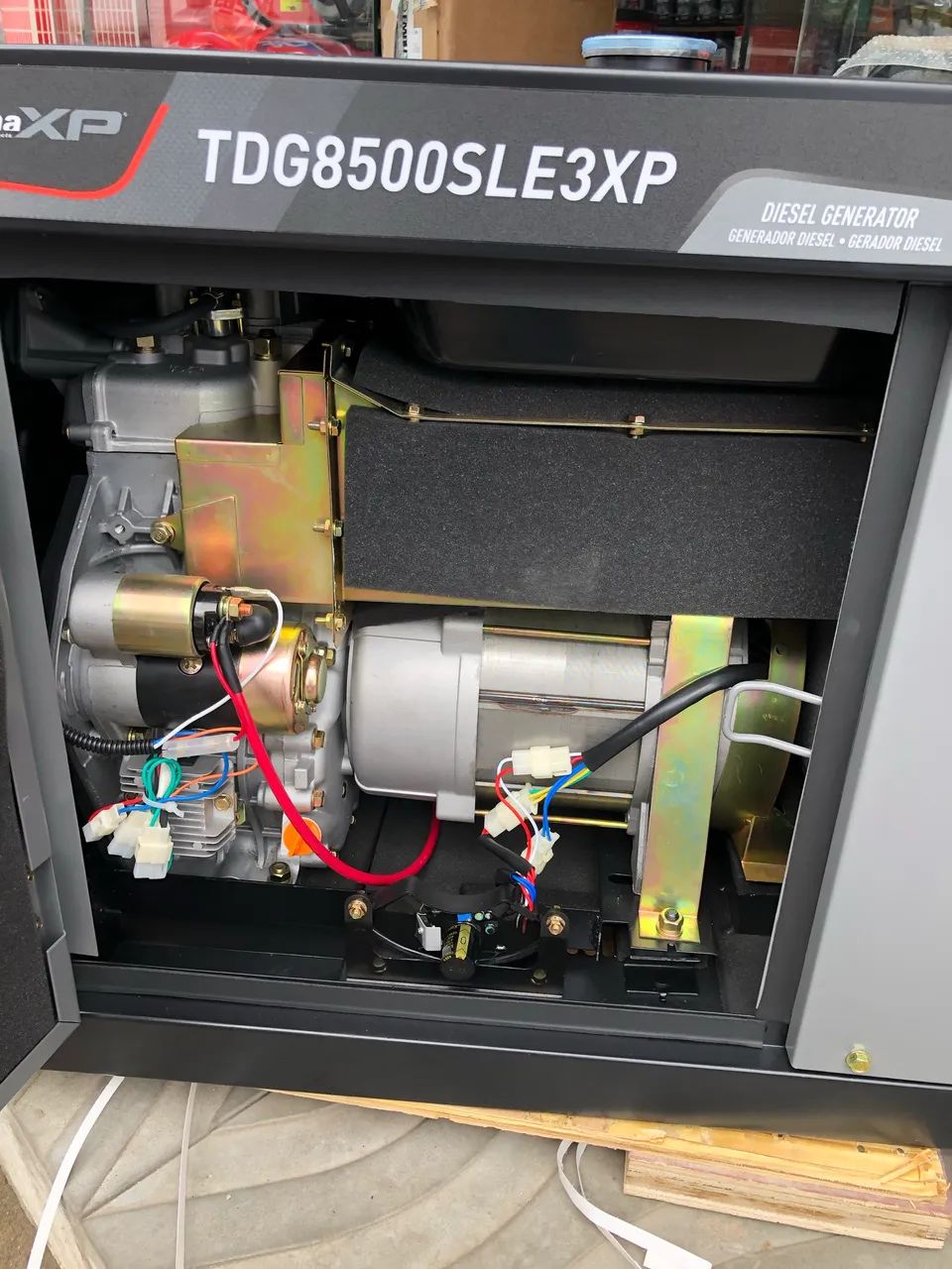 GERADOR TG8500 trifásico  - Foto 3