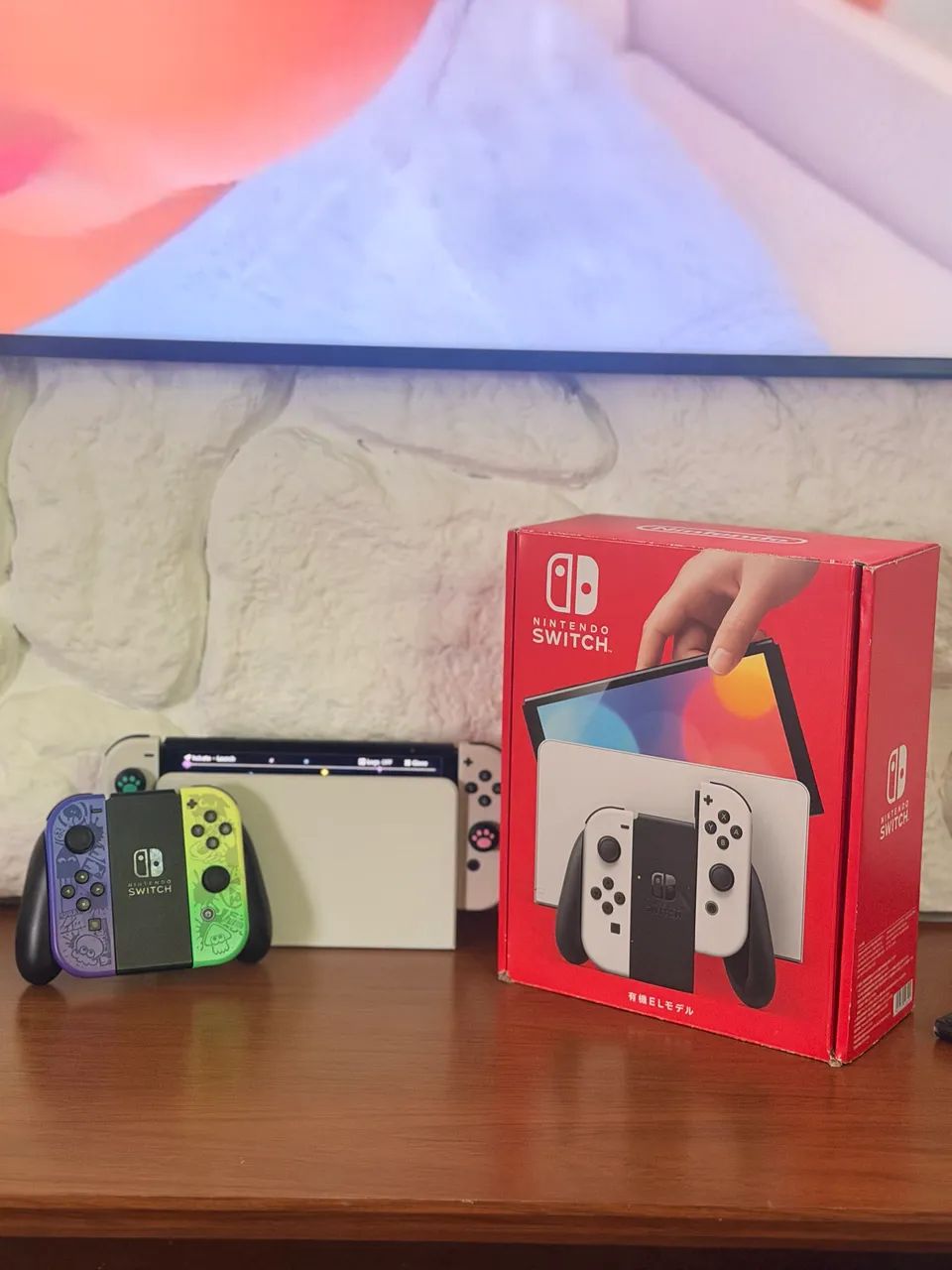 NINTENDO SWITCH OLED 256gb DESBLOQUEADO - Foto 2