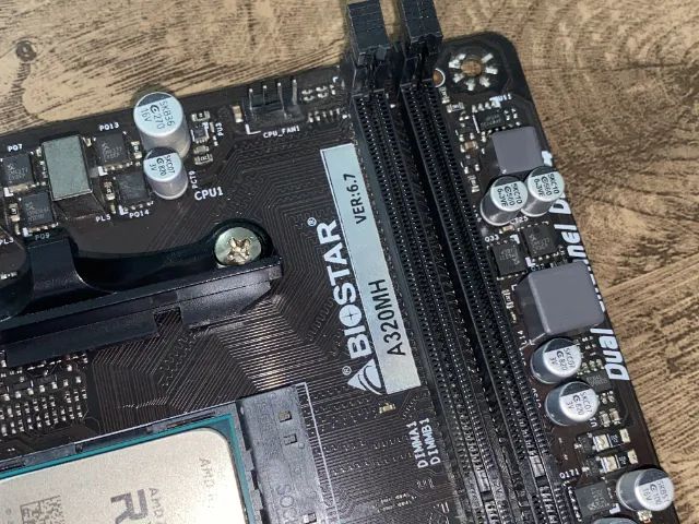 Placa-Mãe Biostar A320MH AM4 DDR4 (c/ Espelho) - Foto 3