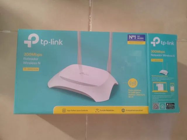 Roteador tp-link Wireless 300Mbps - Modelo: TL-WR849N